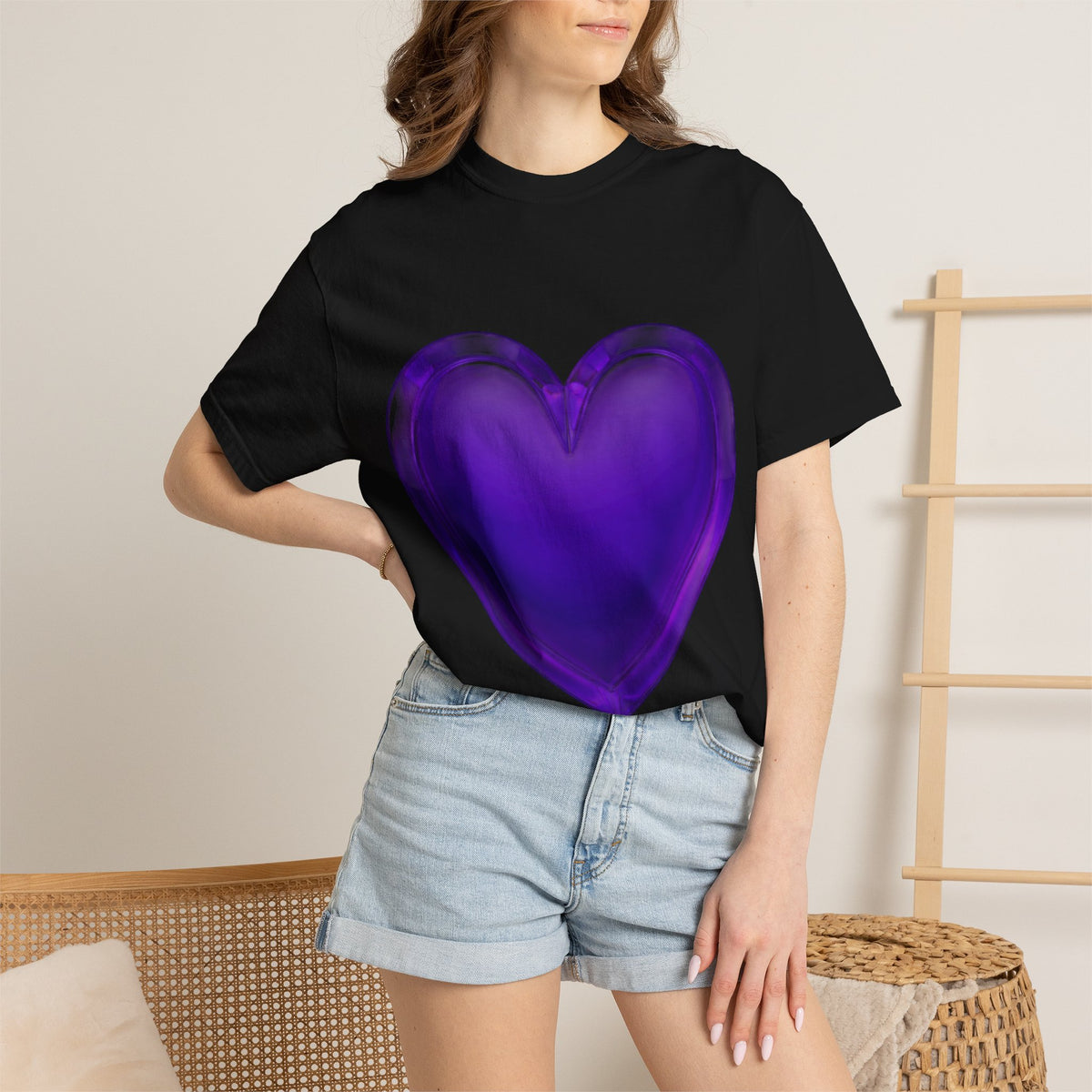 Purple Heart Unisex Garment-Dyed T-shirt