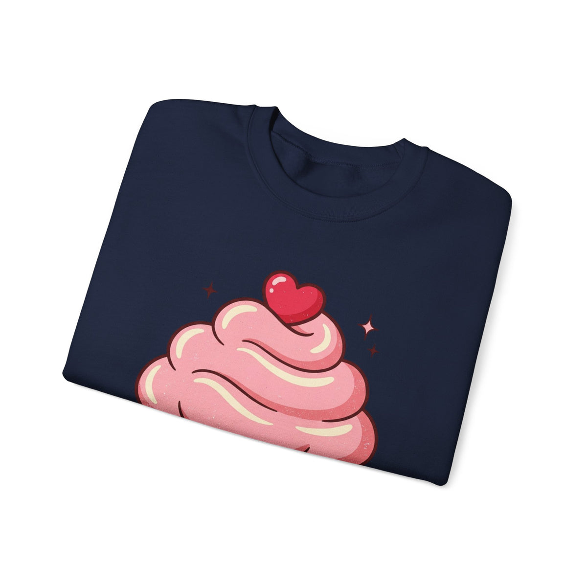 Pink Cupcake Unisex Heavy Blend™ Crewneck Sweatshirt