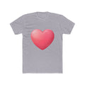 Pink Heart Unisex Cotton Crew Tee