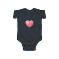 Baby Heart Bodysuit — Pink Heart Infant Onesie (Valentine’s/Newborn Gift)