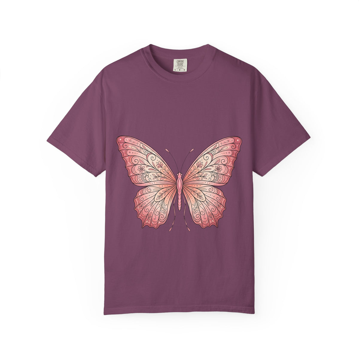 Butterfly Illustration T-Shirt