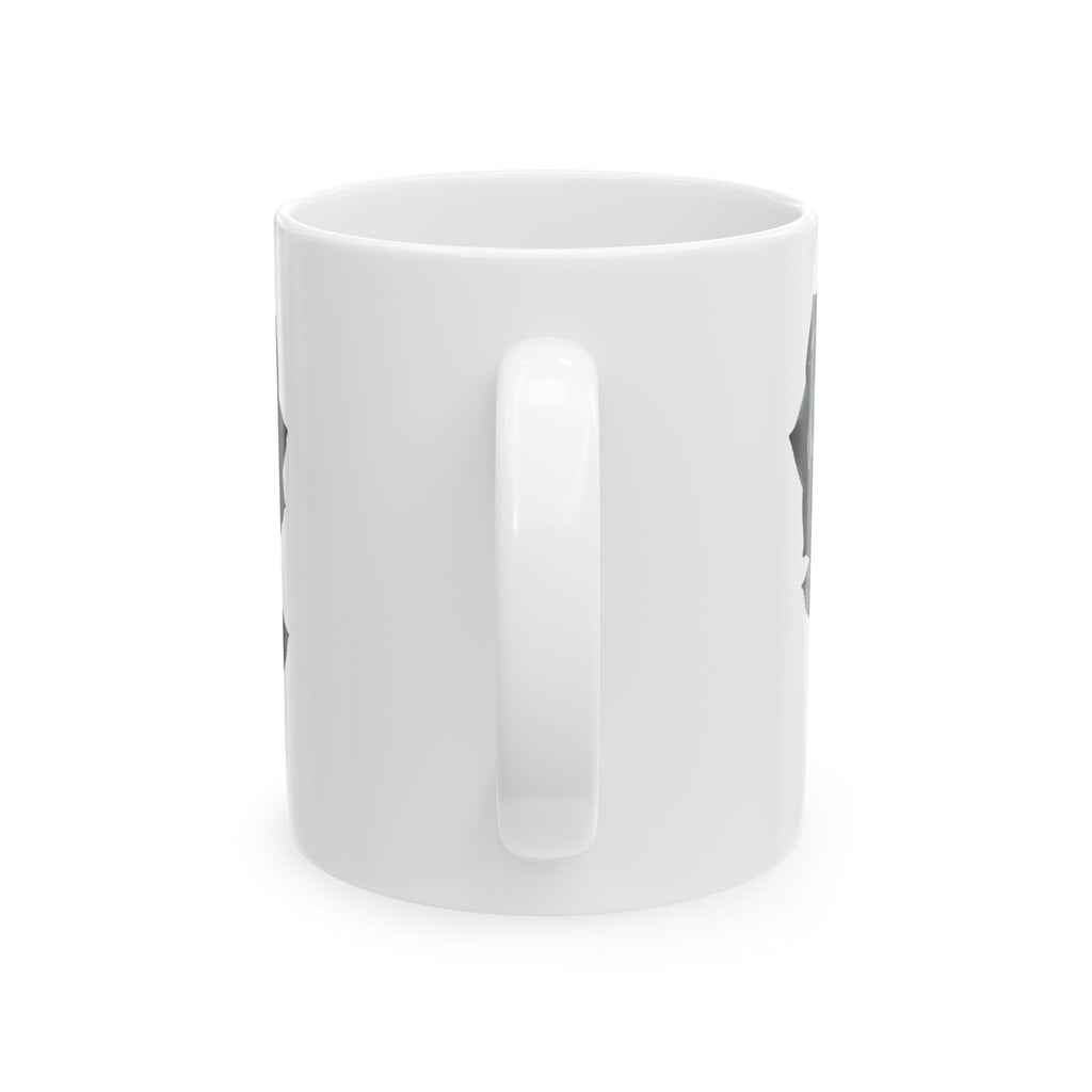 Black Rose Ceramic Mug, (11oz, 15oz)