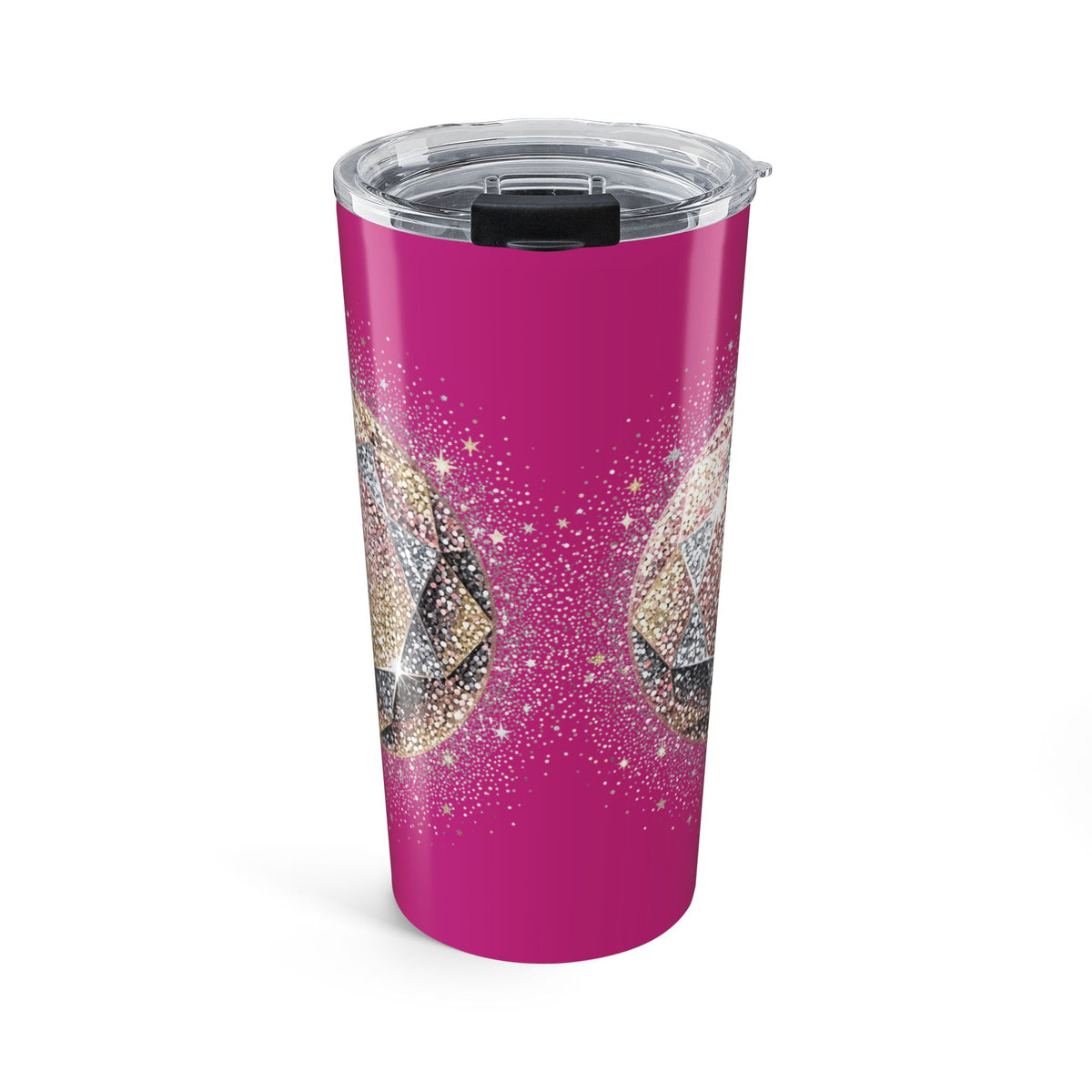Glittery Magenta Tumbler 20oz