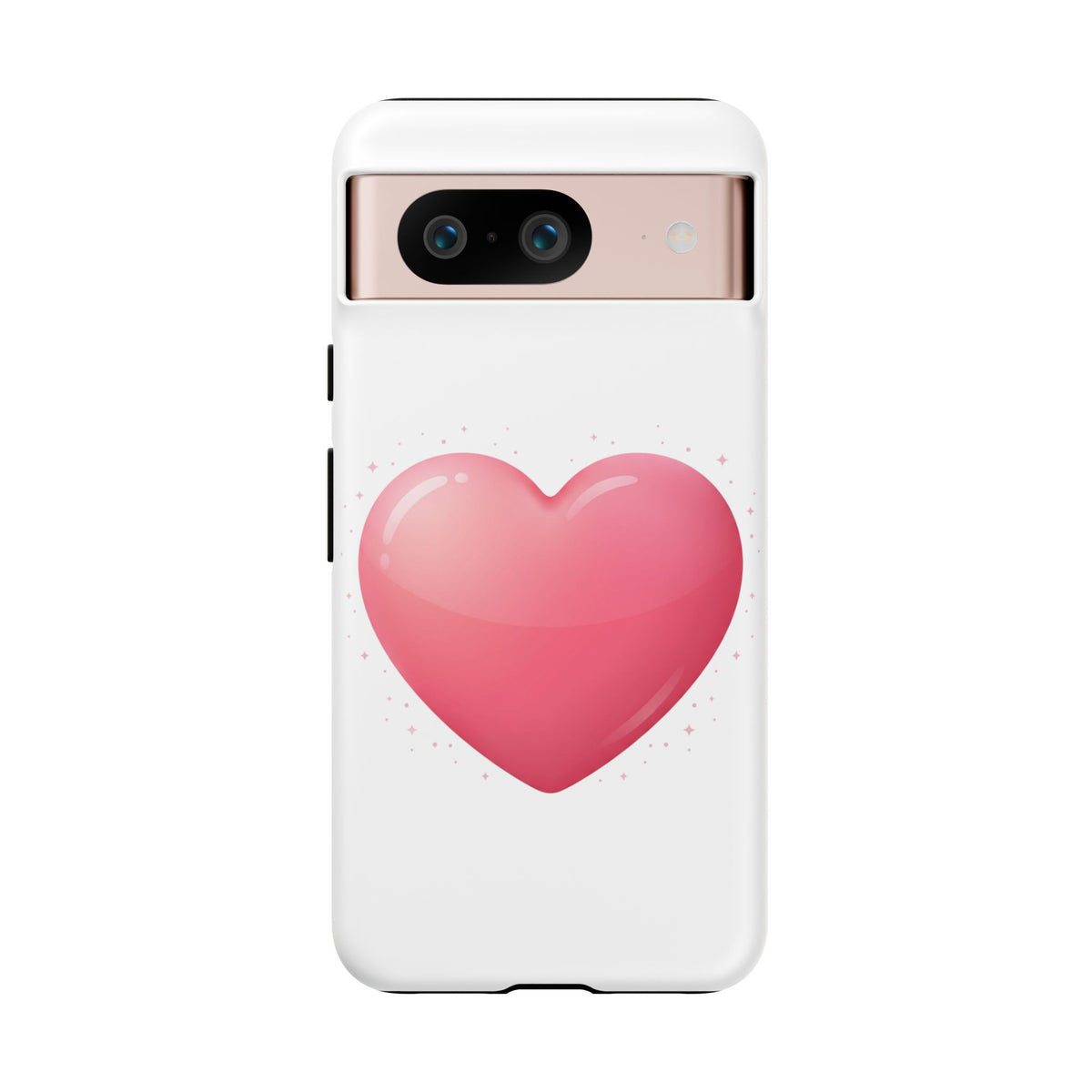 Heart Emoji Tough Case — Cute Pink Heart Phone Case for iPhone & Android