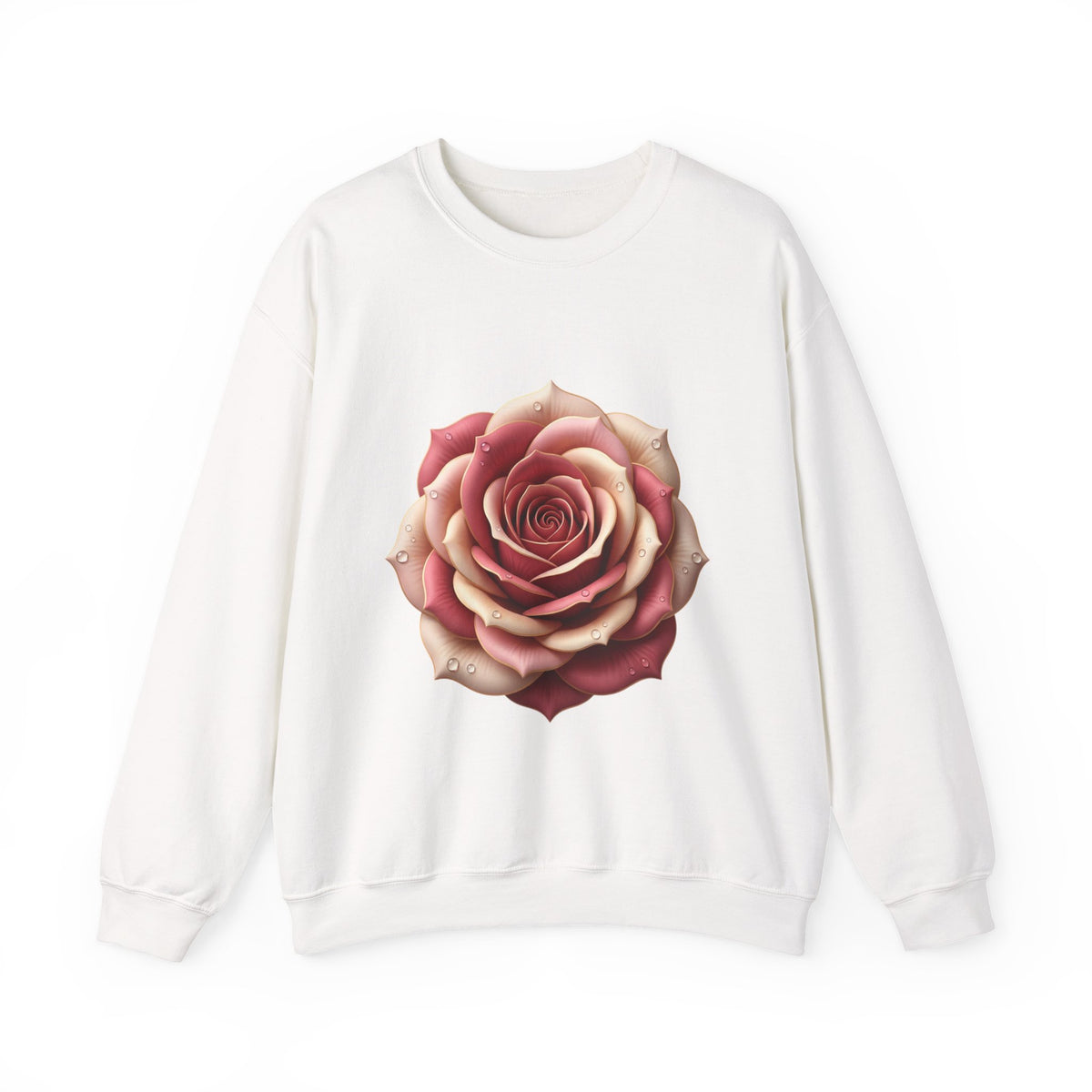Rose Bloom Crewneck Sweatshirt