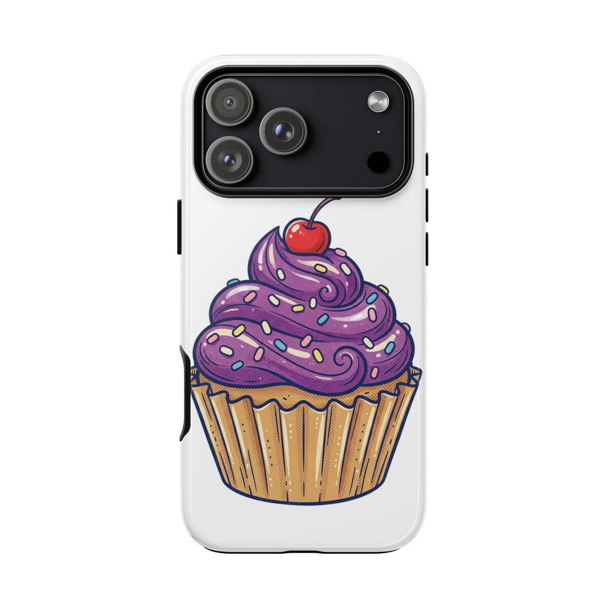 Purple Cupcake Tough Phone Cases