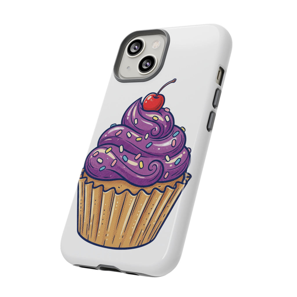 Purple Cupcake Tough Phone Cases