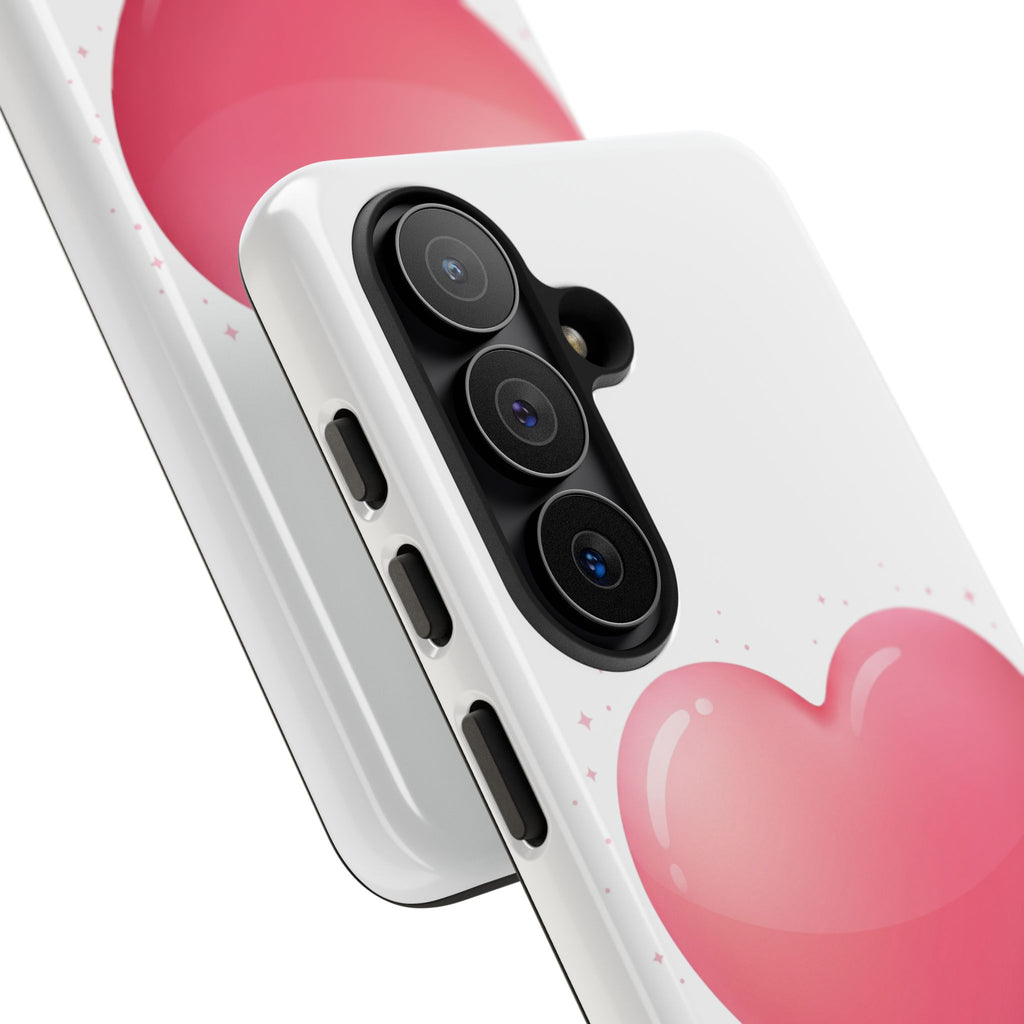 Heart Emoji Tough Case — Cute Pink Heart Phone Case for iPhone & Android