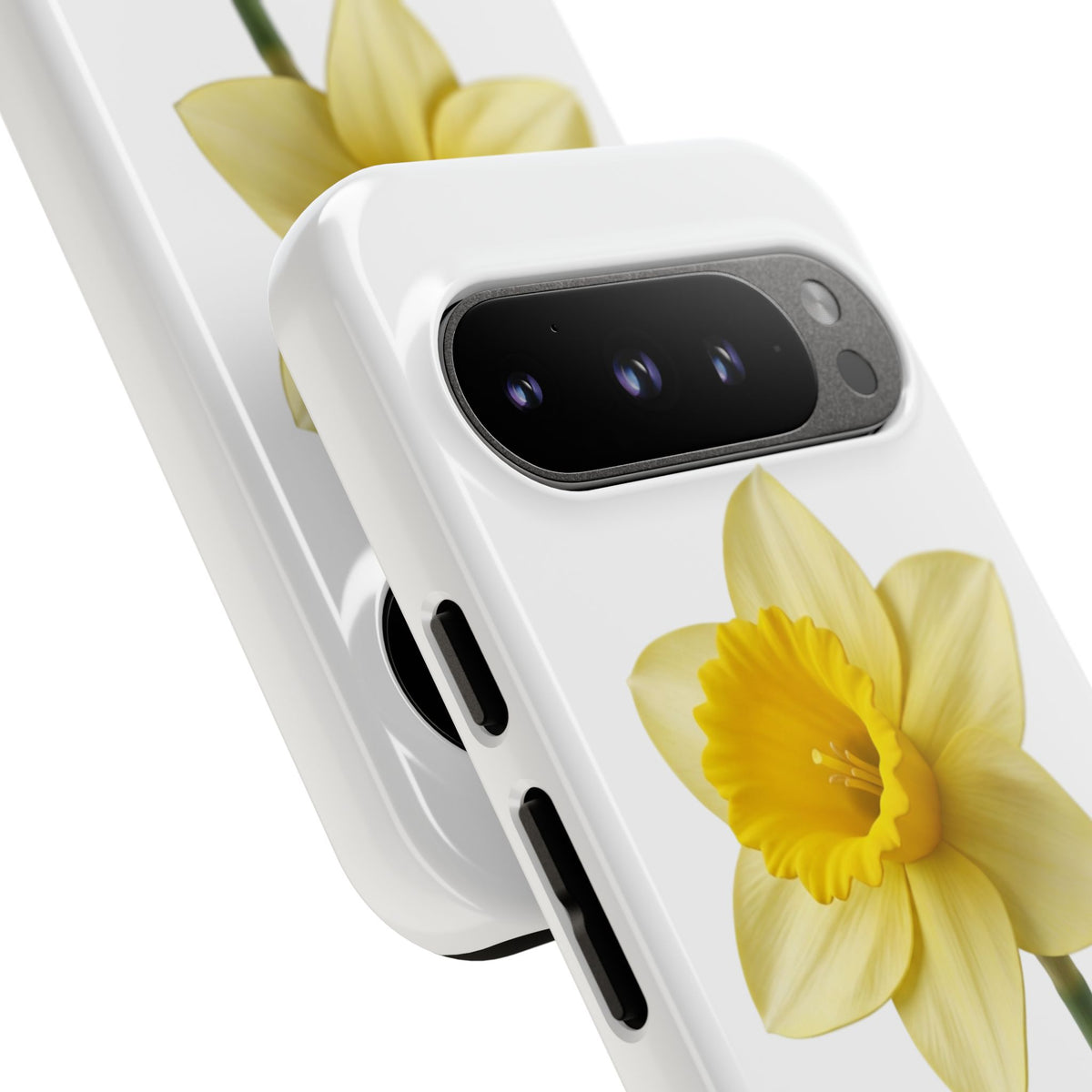 Daffodil Blossom Tough Phone Case — Yellow Spring Floral iPhone Cover