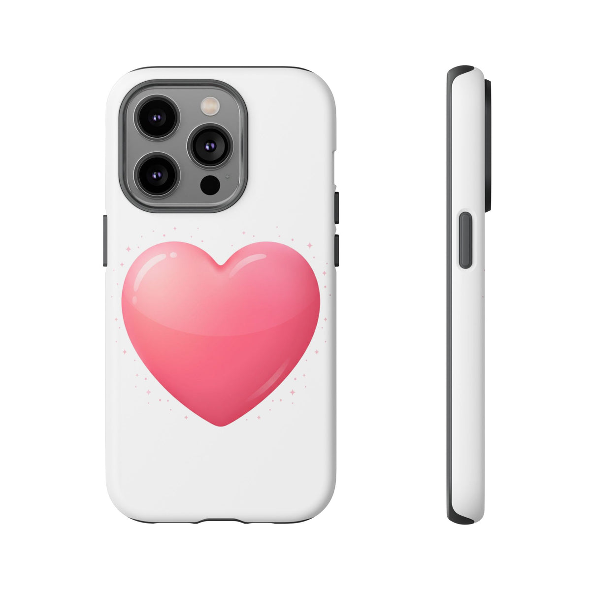 Heart Emoji Tough Case — Cute Pink Heart Phone Case for iPhone & Android
