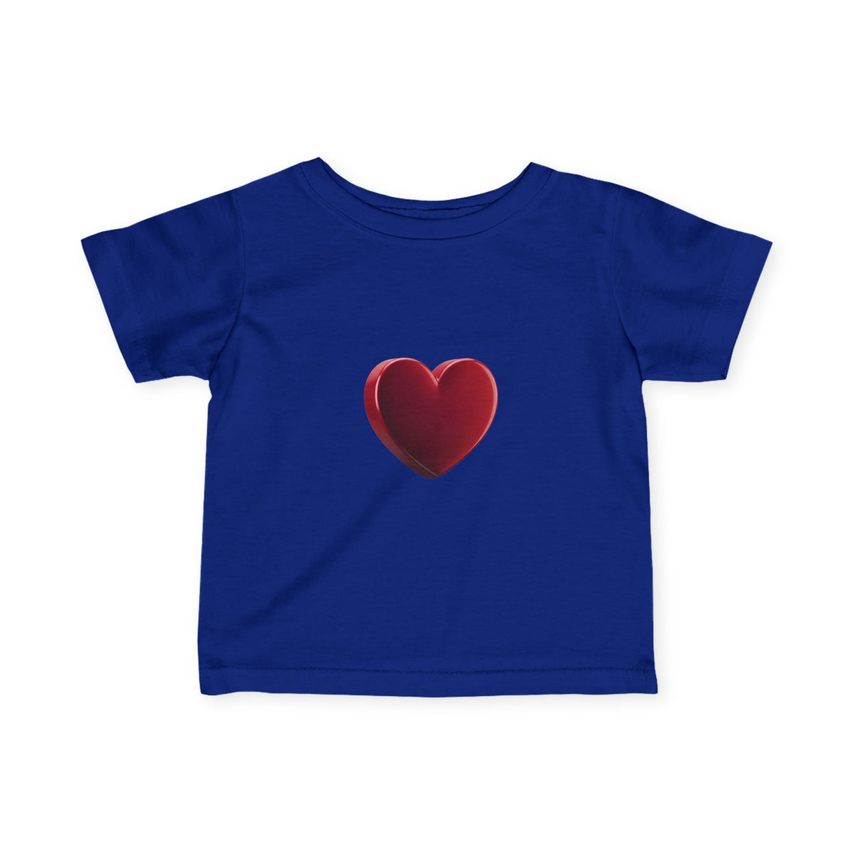 Infant Tee - Red Heart Graphic Baby Shirt