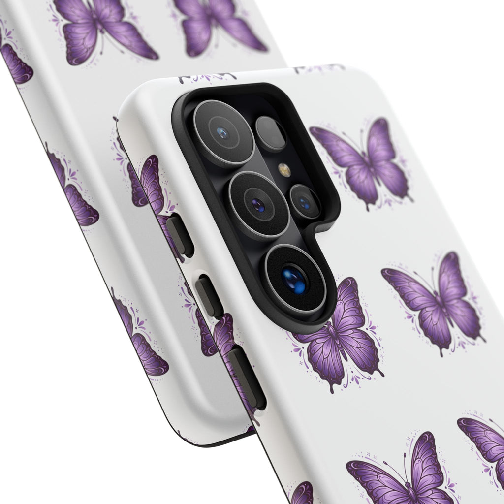 Purple Butterfly Phone Case