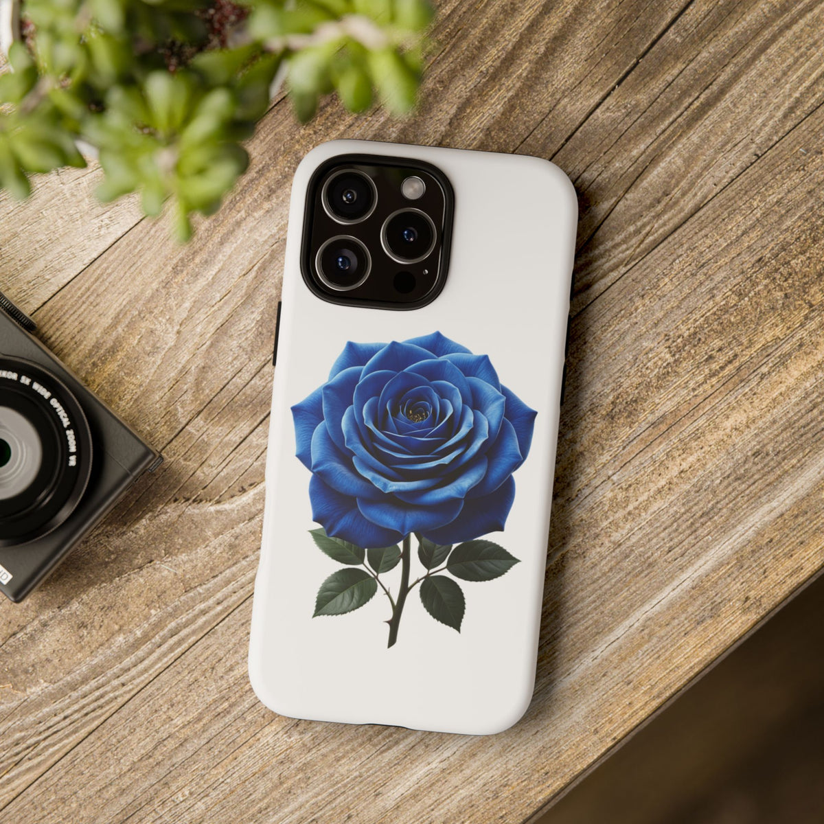 Blue Rose Phone Case