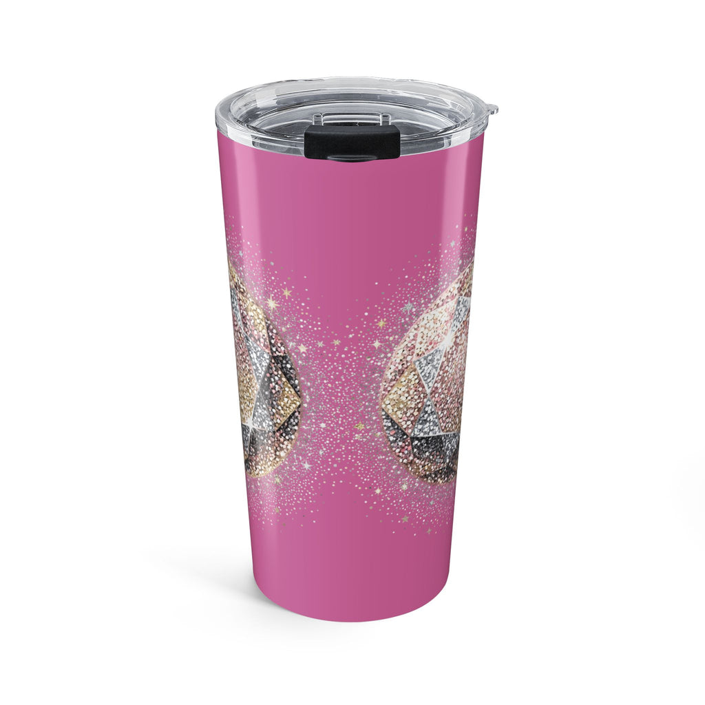 Glittery Light Pink Tumbler 20oz