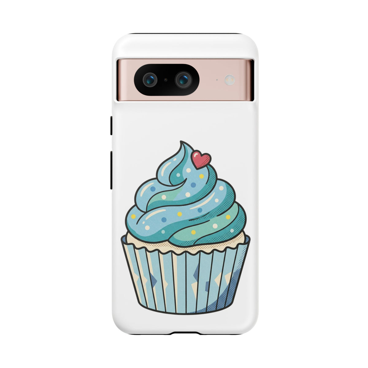 Blue Cupcake Tough Phone Cases
