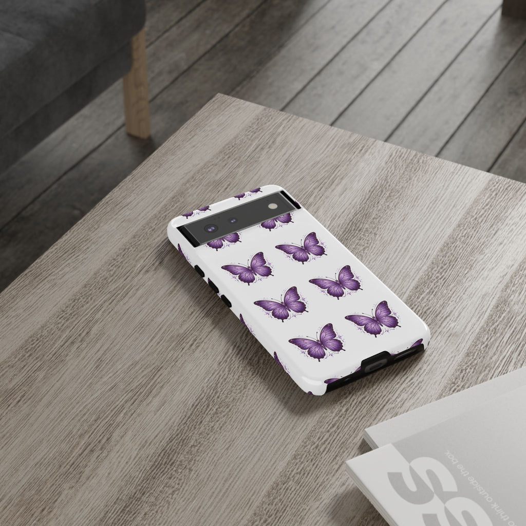 Purple Butterfly Phone Case