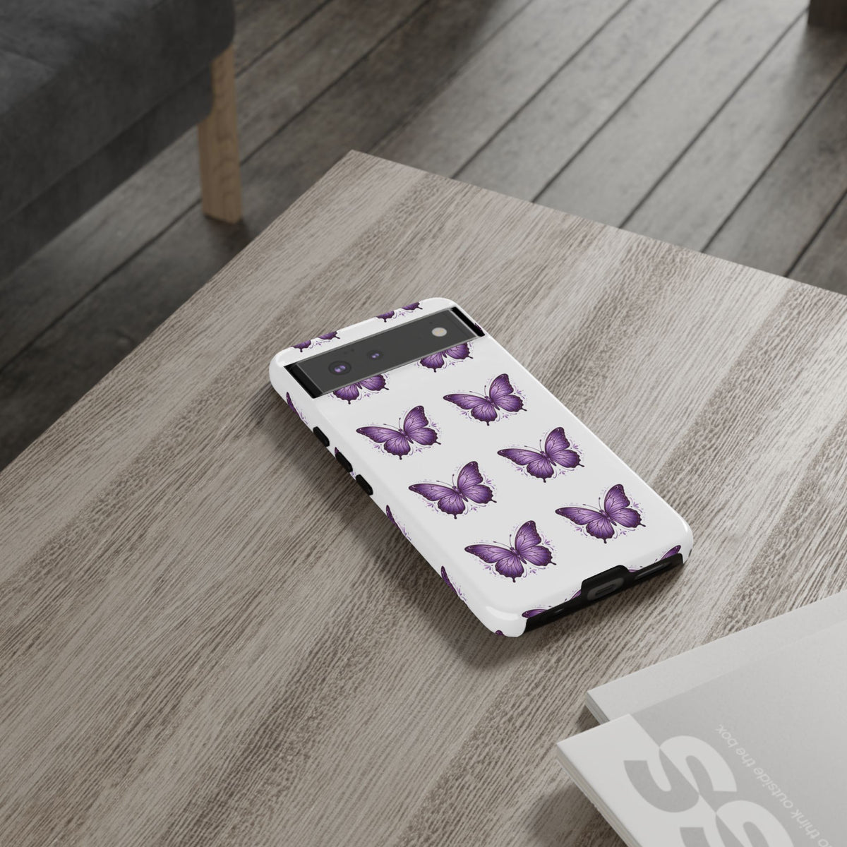 Purple Butterfly Phone Case