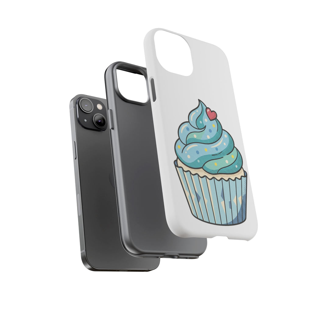 Blue Cupcake Tough Phone Cases
