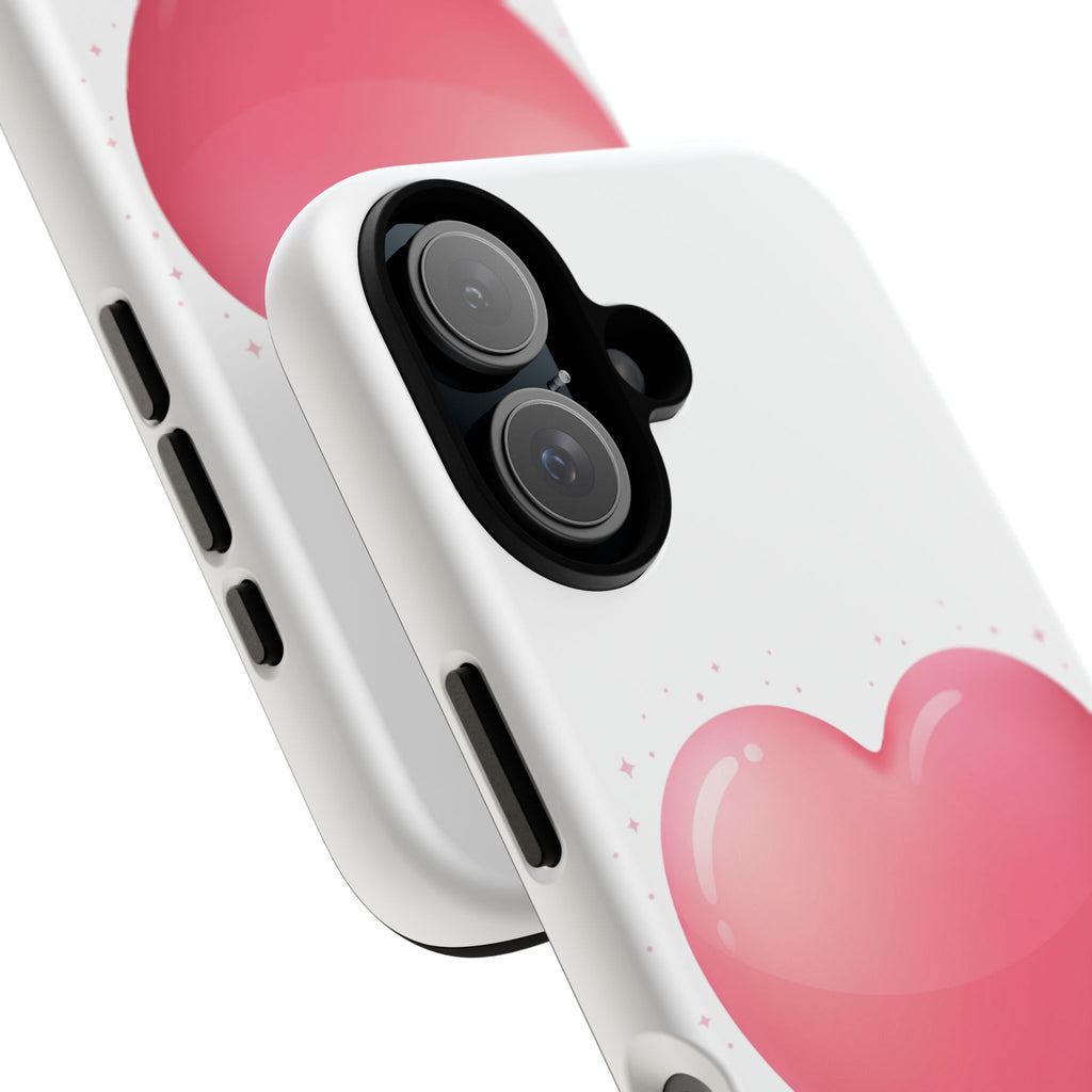 Heart Emoji Tough Case — Cute Pink Heart Phone Case for iPhone & Android