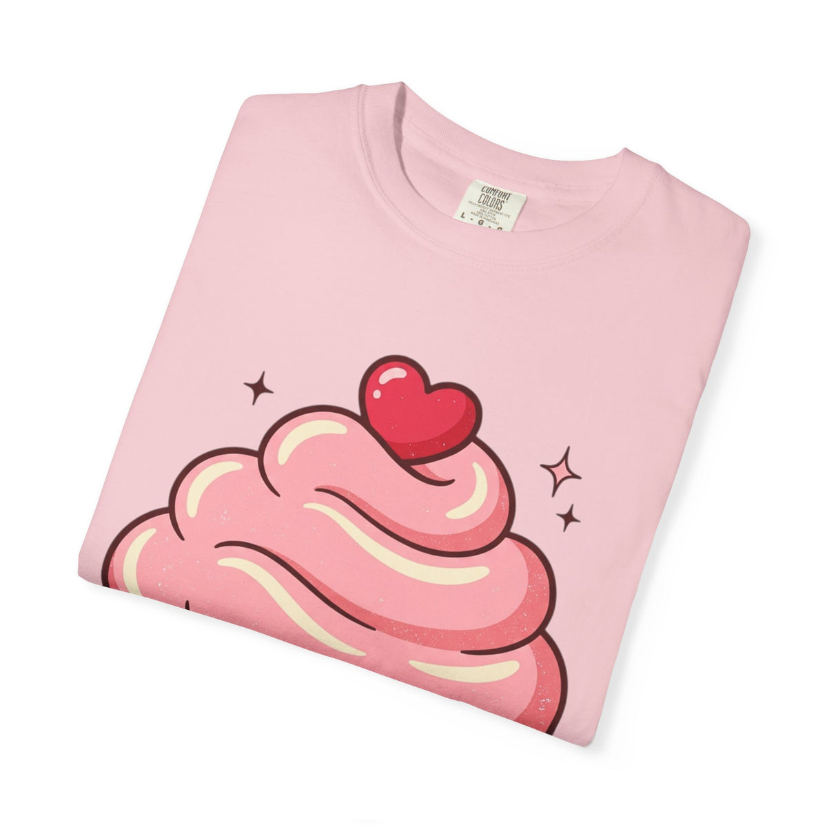 Pink Cupcake Unisex Garment-Dyed T-shirt