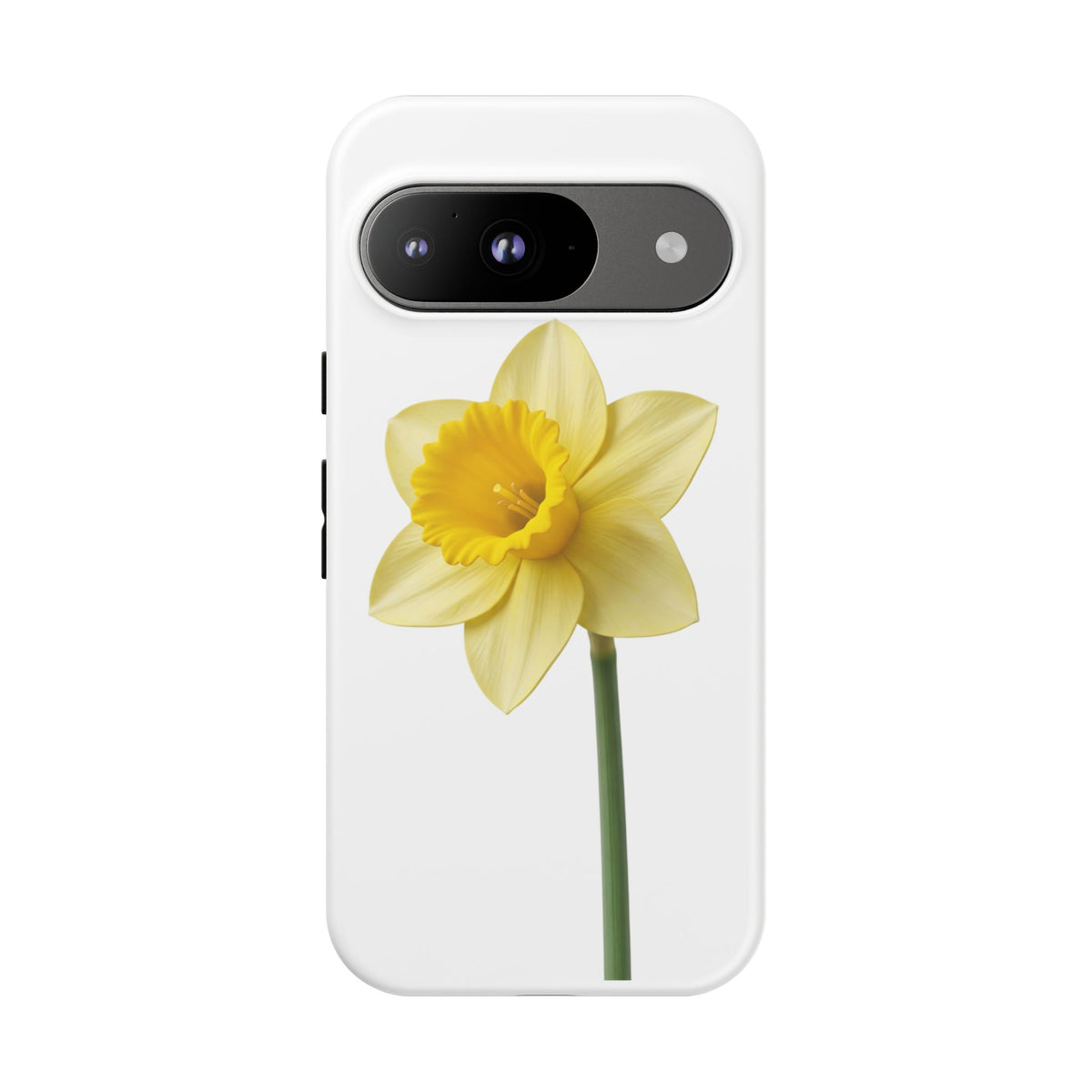 Daffodil Blossom Tough Phone Case — Yellow Spring Floral iPhone Cover