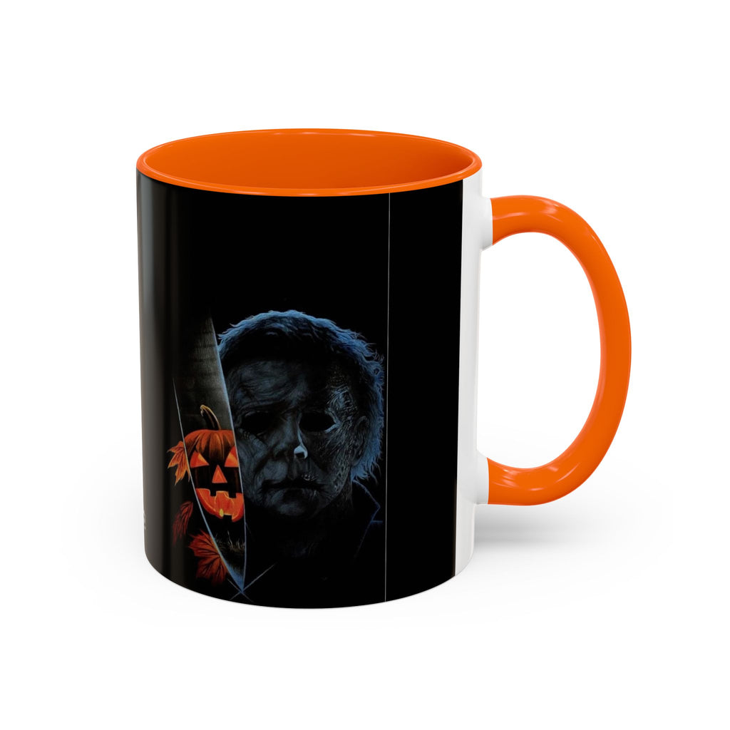 Michael Myers Halloween Coffee Mug — Horror Pumpkin Accent Mug (11/15oz)