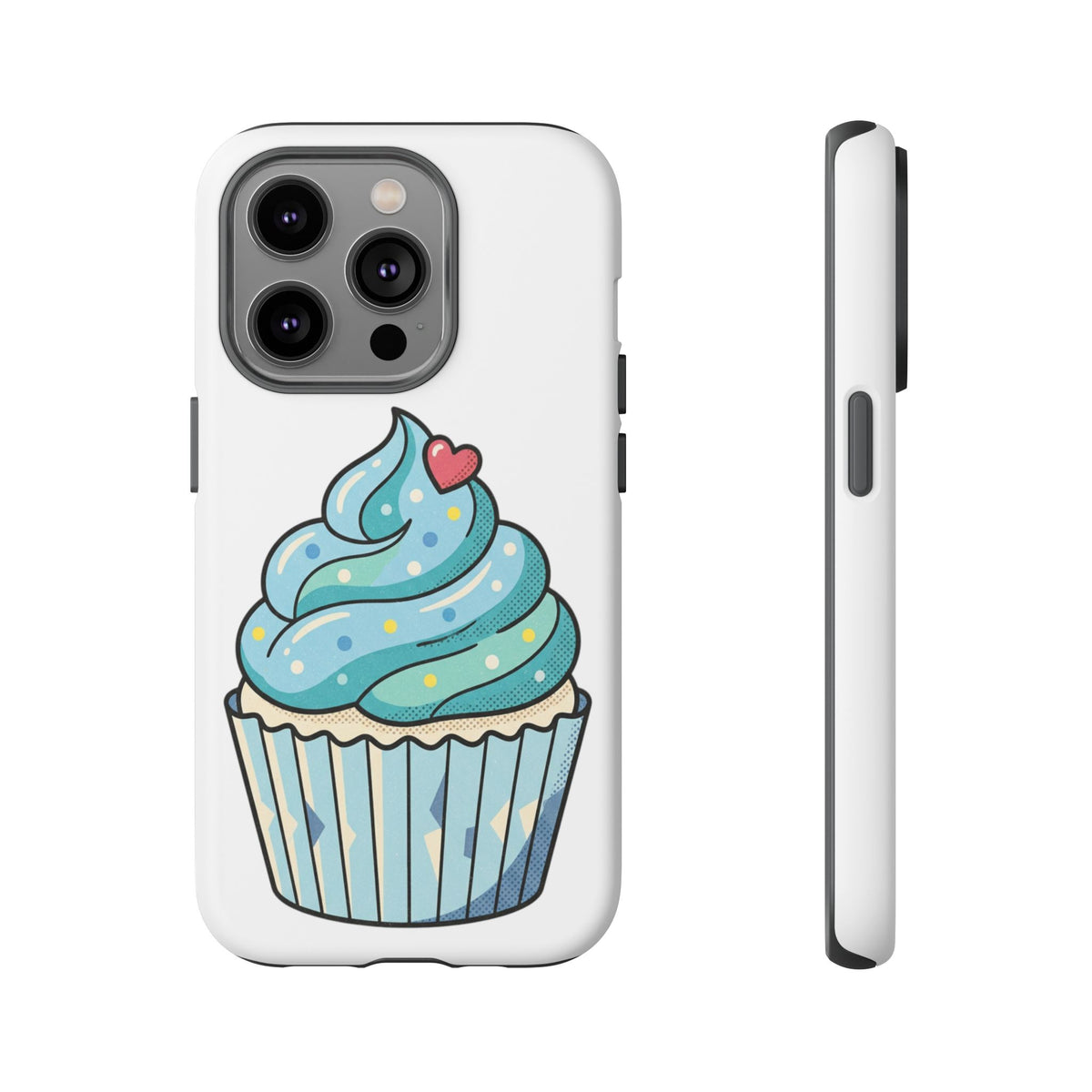 Blue Cupcake Tough Phone Cases