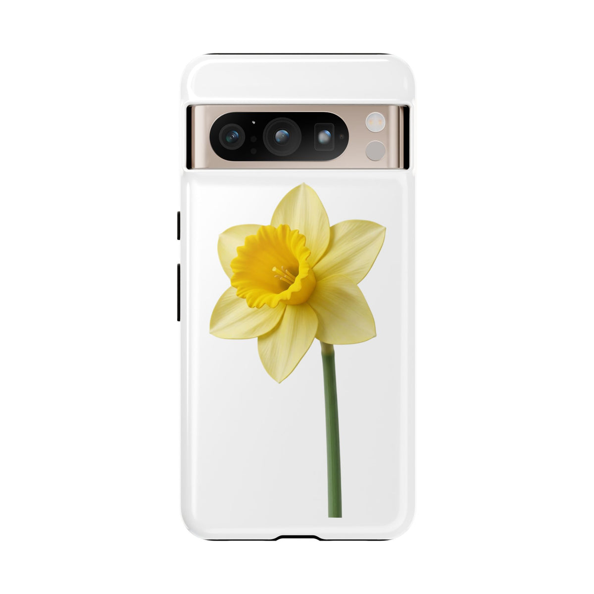 Daffodil Blossom Tough Phone Case — Yellow Spring Floral iPhone Cover