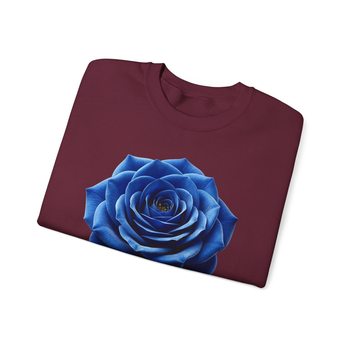 Blue Rose Crewneck Sweatshirt