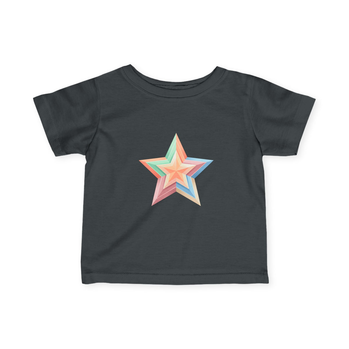 Star Design Infant Fine Jersey Tee