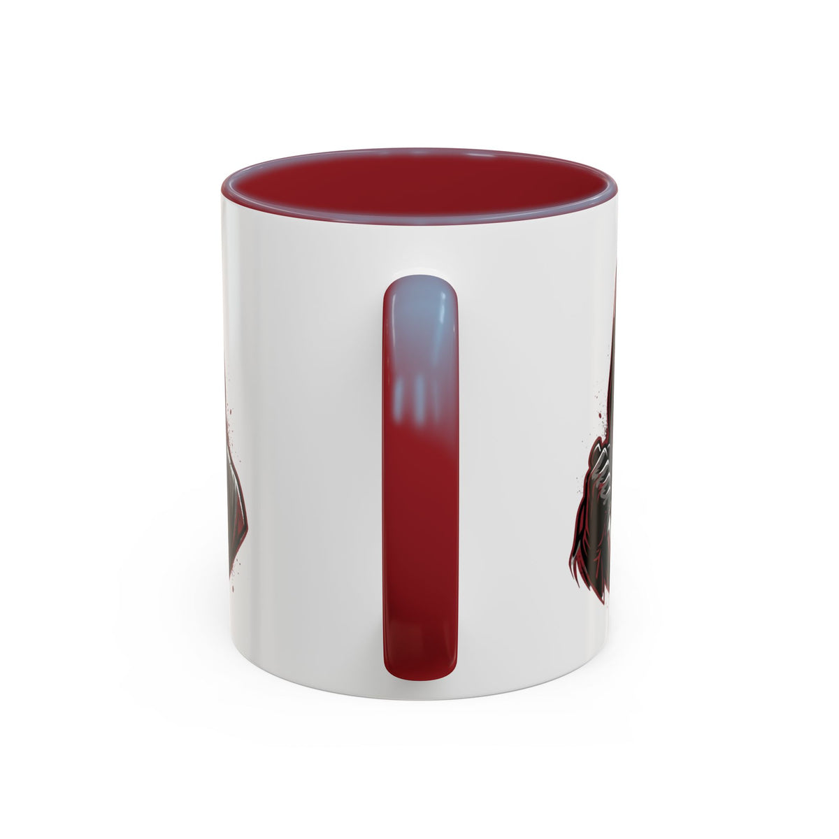 Scream Mask Accent Coffee Mug — Horror Killer Design (11/15oz)