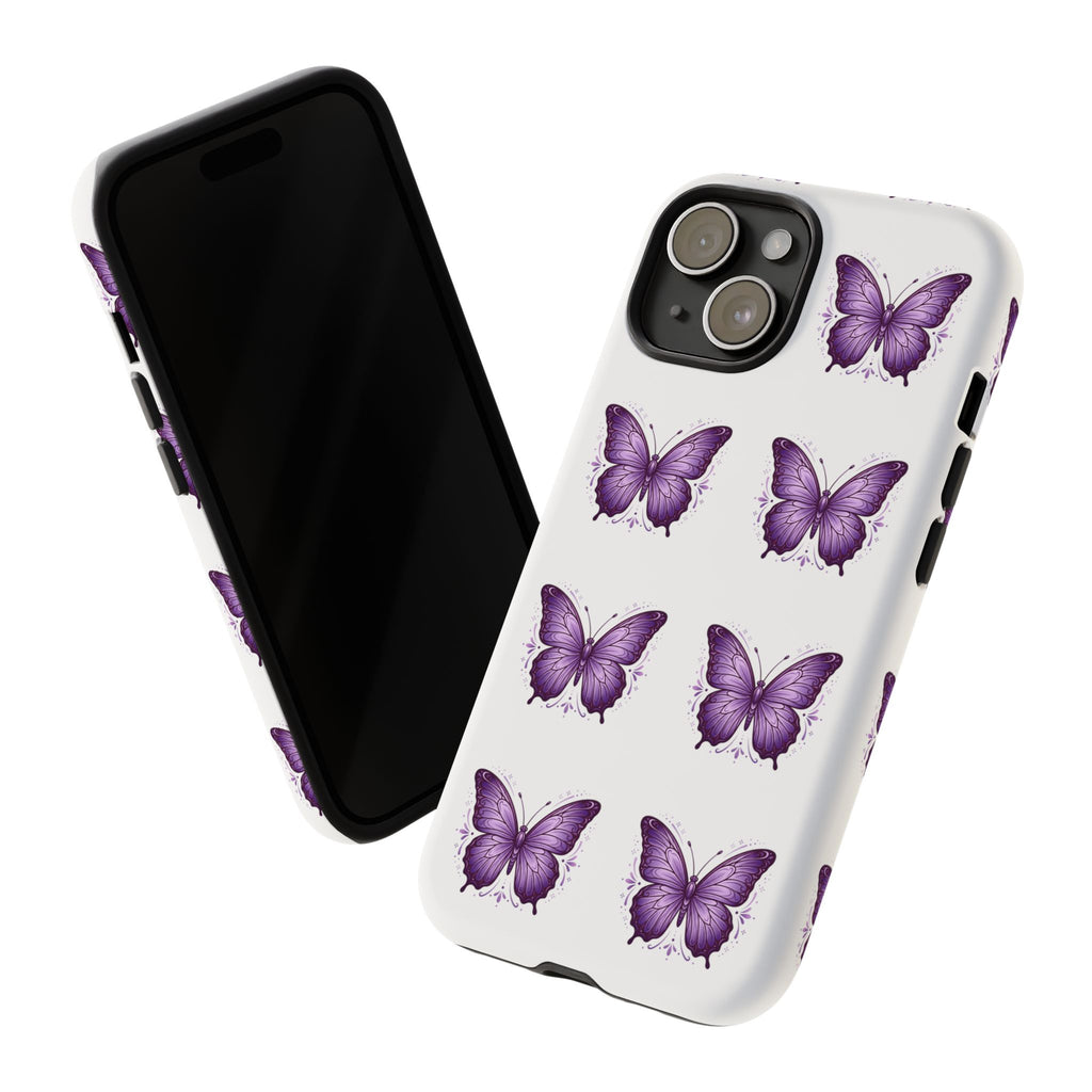 Purple Butterfly Phone Case