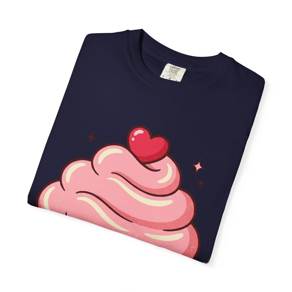 Pink Cupcake Unisex Garment-Dyed T-shirt