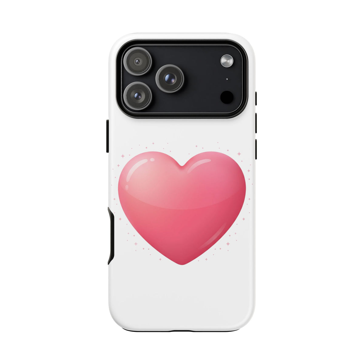 Heart Emoji Tough Case — Cute Pink Heart Phone Case for iPhone & Android