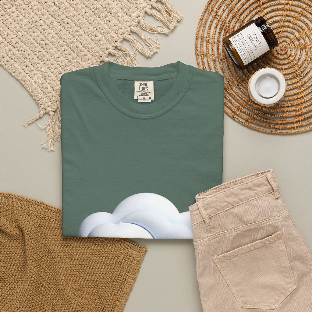 Cloud Graphic T-Shirt — Soft Dreamy Cloud Design