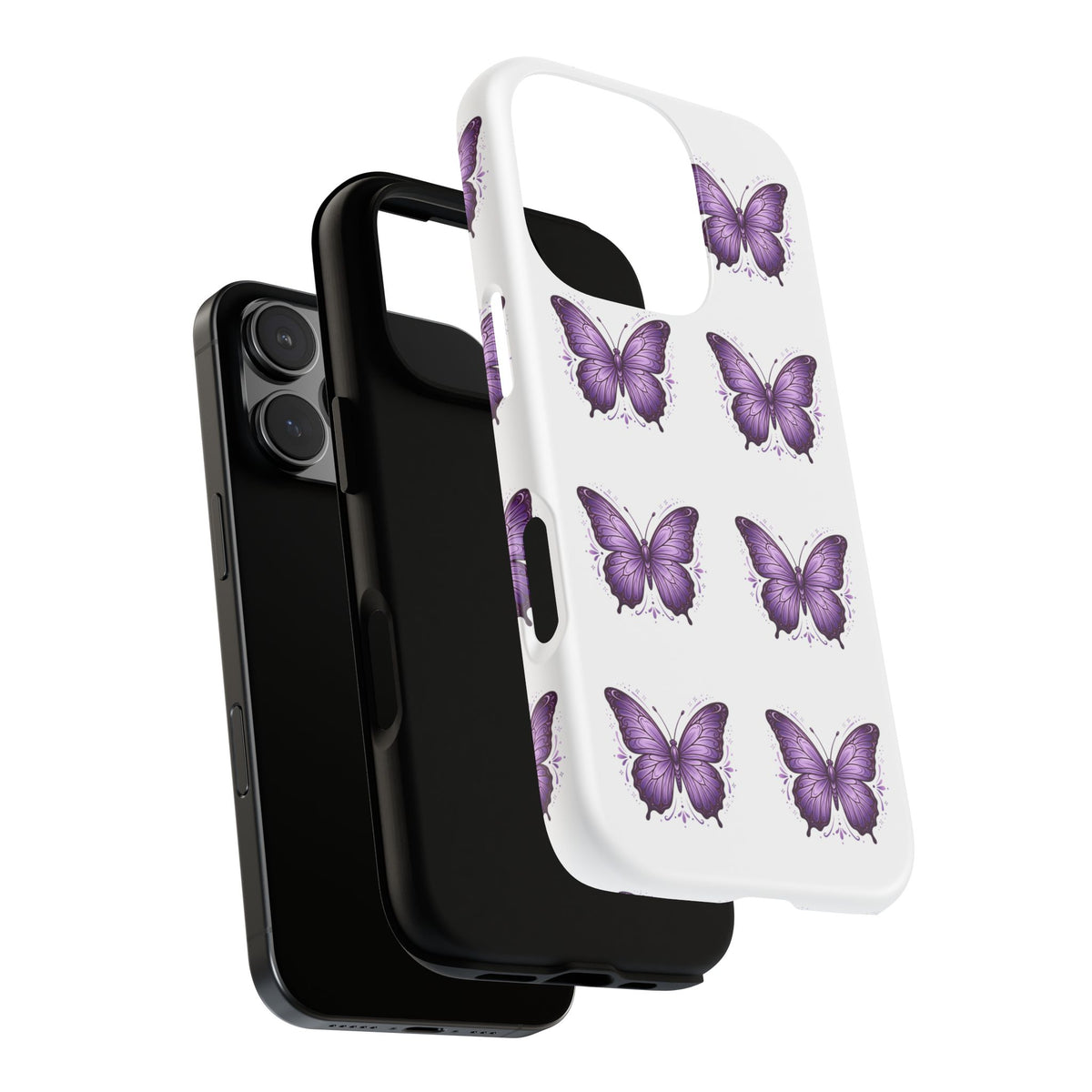 Purple Butterfly Phone Case