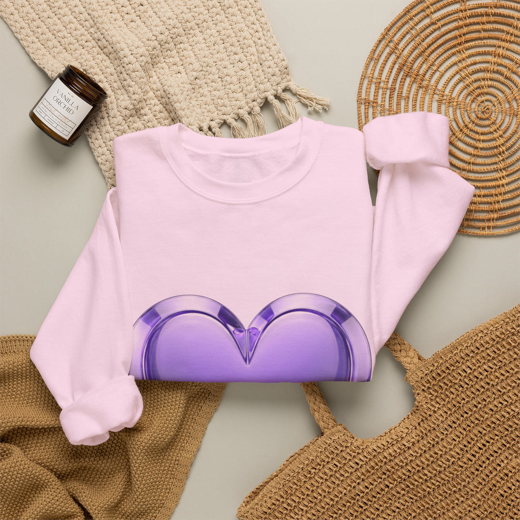 Purple Heart Unisex Heavy Blend™ Crewneck Sweatshirt
