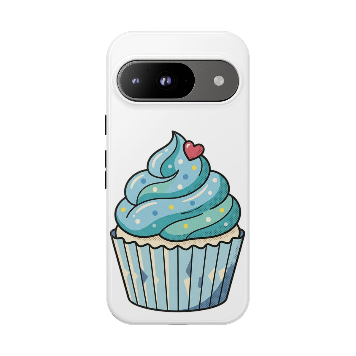 Blue Cupcake Tough Phone Cases