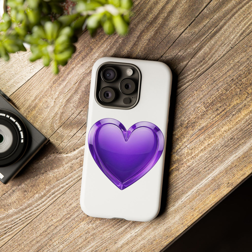 Purple Heart Tough Phone Cases