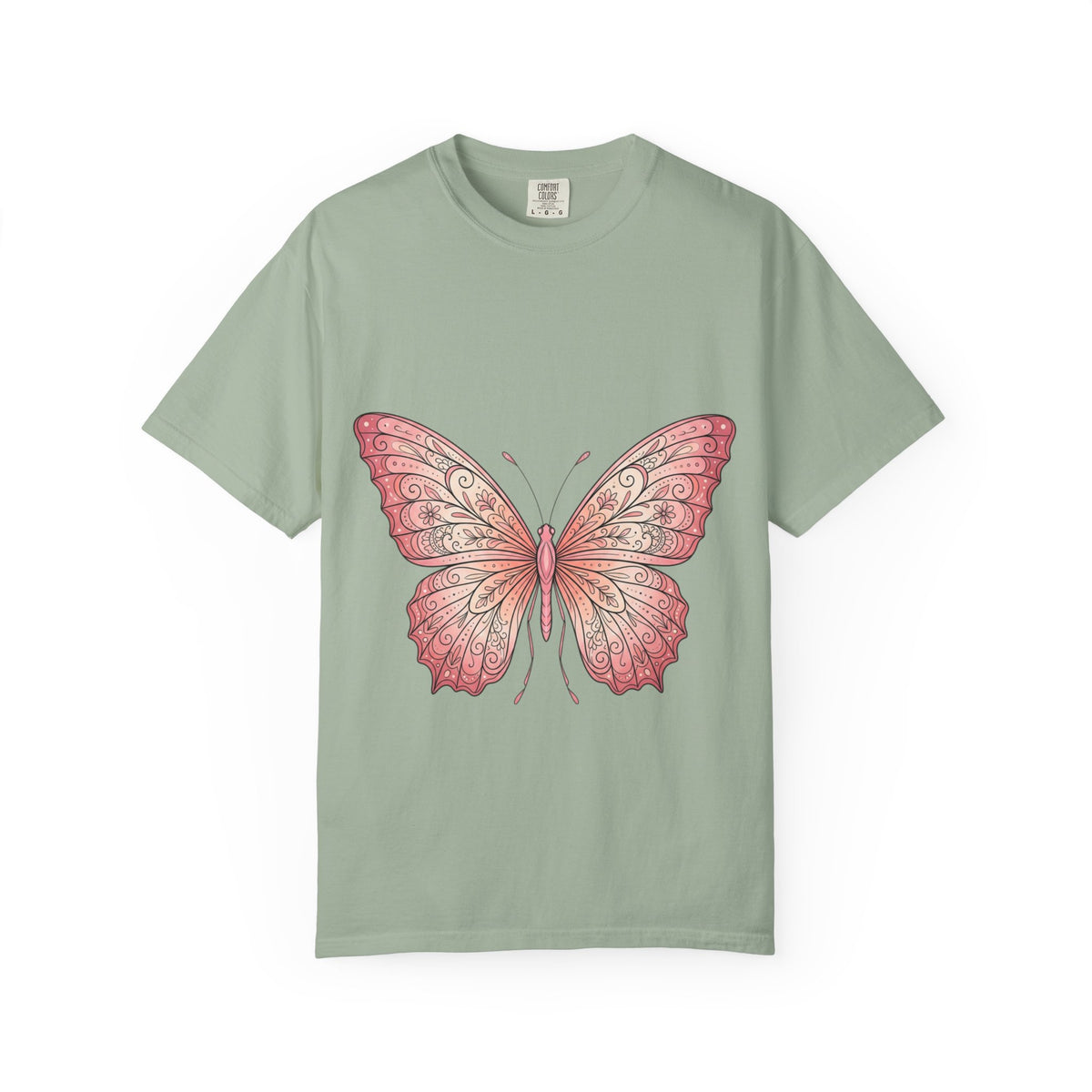 Butterfly Illustration T-Shirt