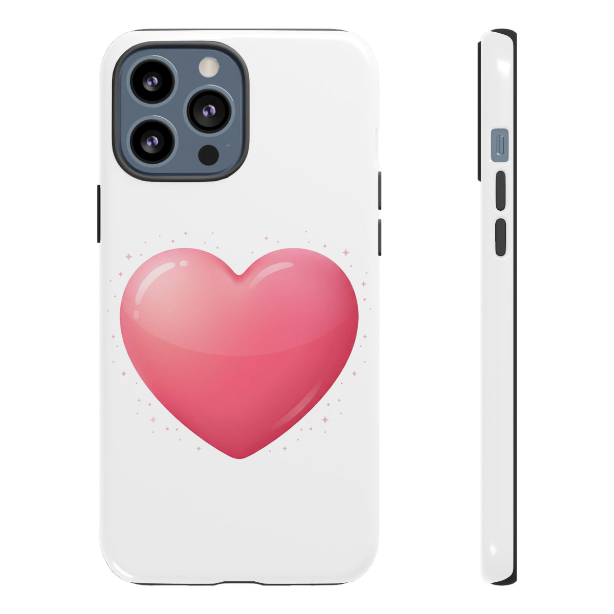 Heart Emoji Tough Case — Cute Pink Heart Phone Case for iPhone & Android