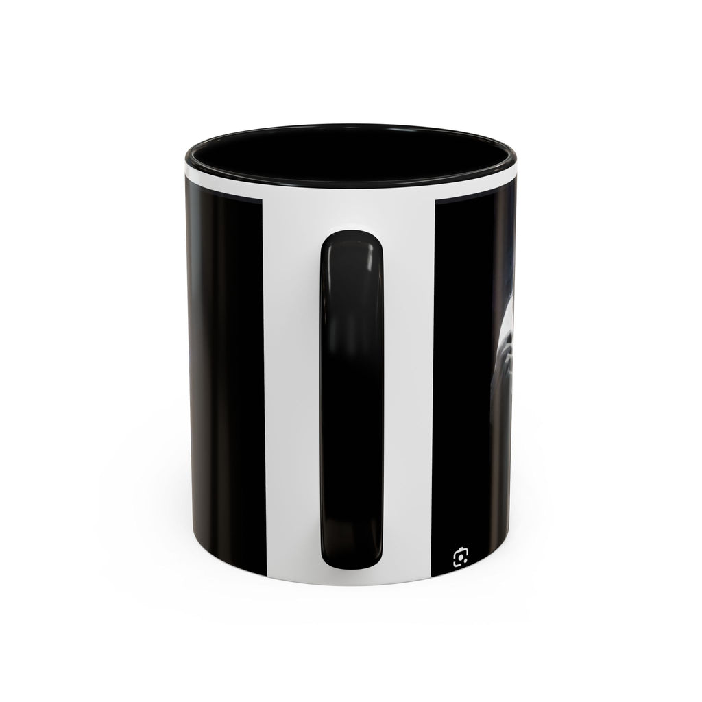 Halloween Michael Myers Accent Coffee Mug — Spooky Horror Movie Jack-O'-Lantern Face (11/15oz)