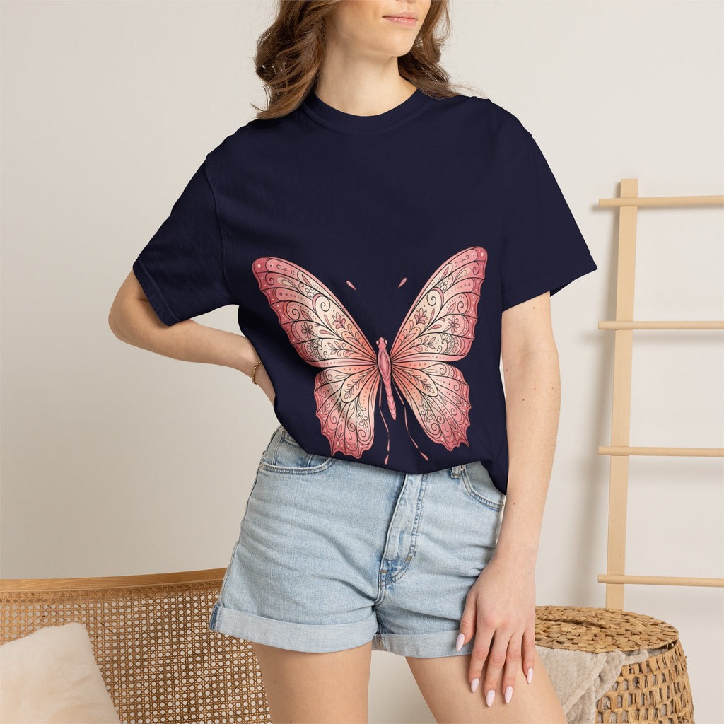 Butterfly Illustration T-Shirt