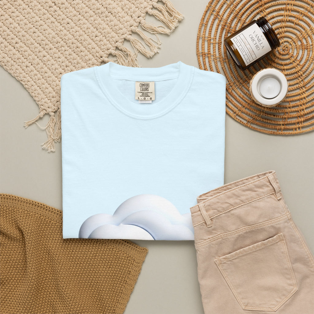 Cloud Graphic T-Shirt — Soft Dreamy Cloud Design