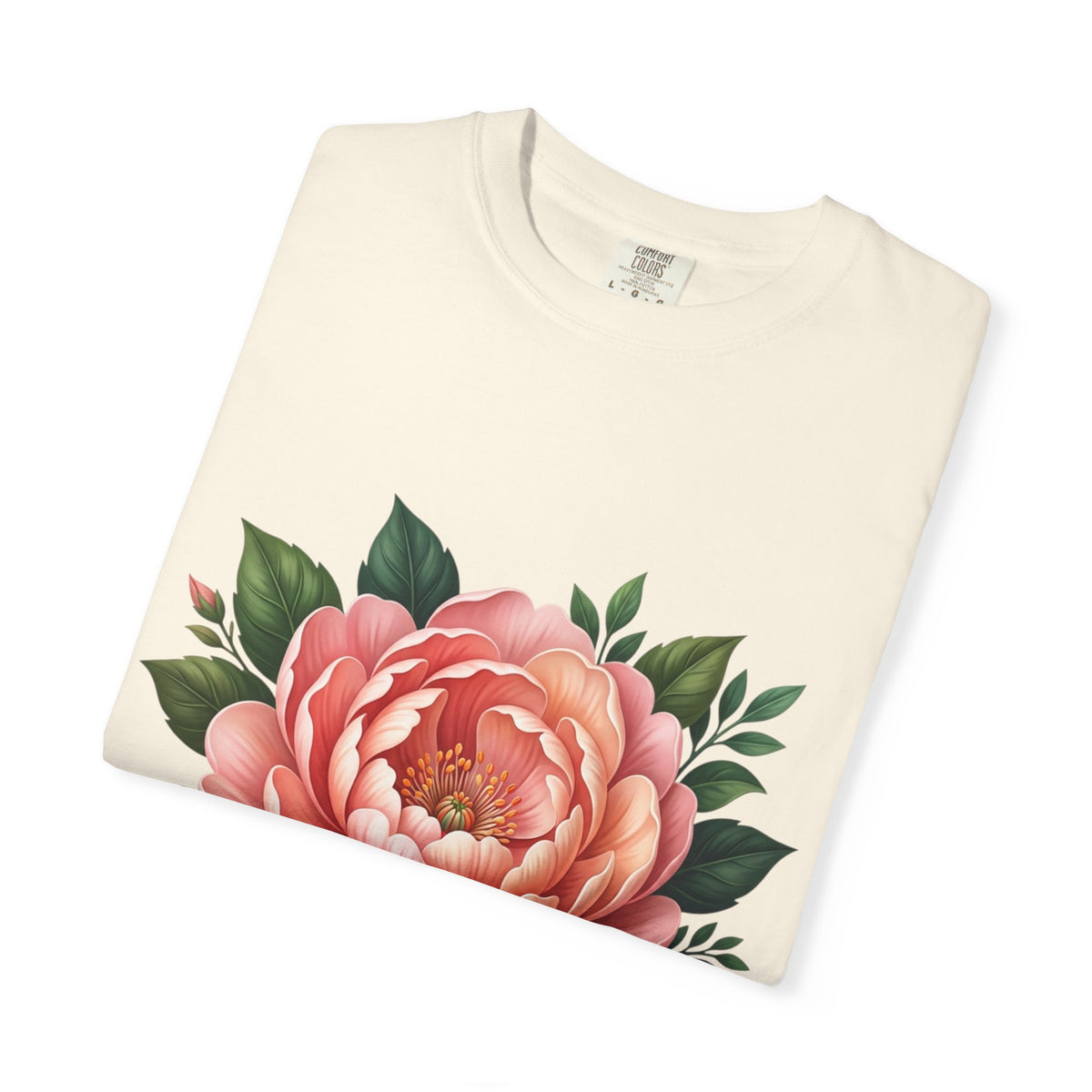 Peony Bloom T-Shirt — Vintage Floral Graphic Tee