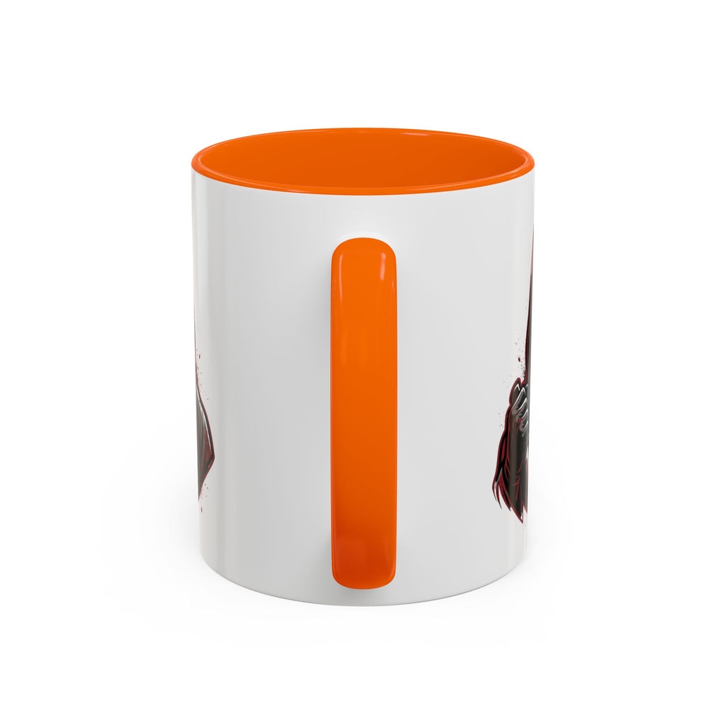 Scream Mask Accent Coffee Mug — Horror Killer Design (11/15oz)