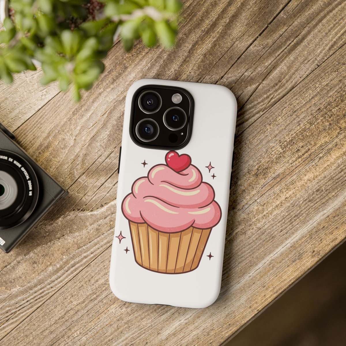 Pink Cupcake Phone Tough Cases