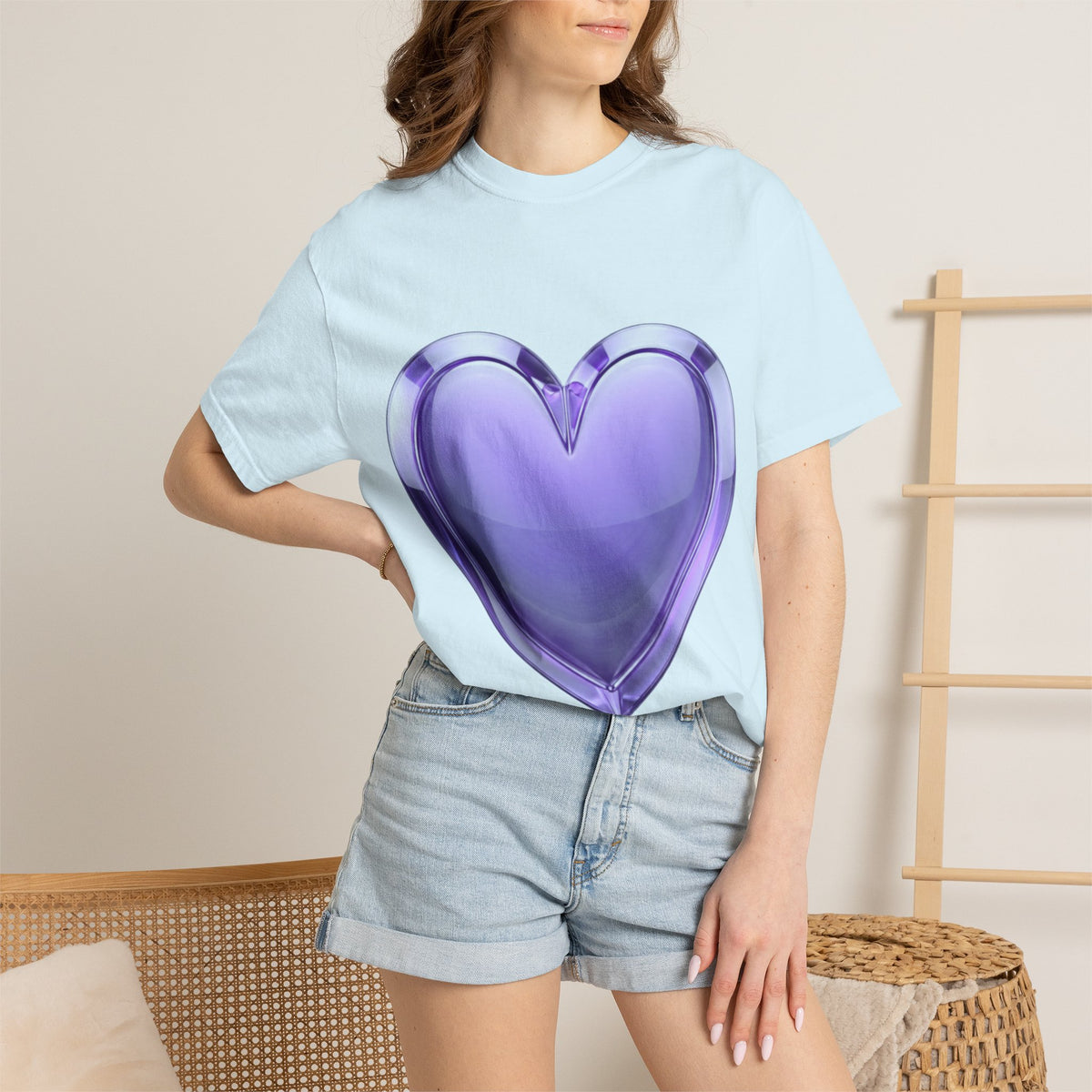 Purple Heart Unisex Garment-Dyed T-shirt