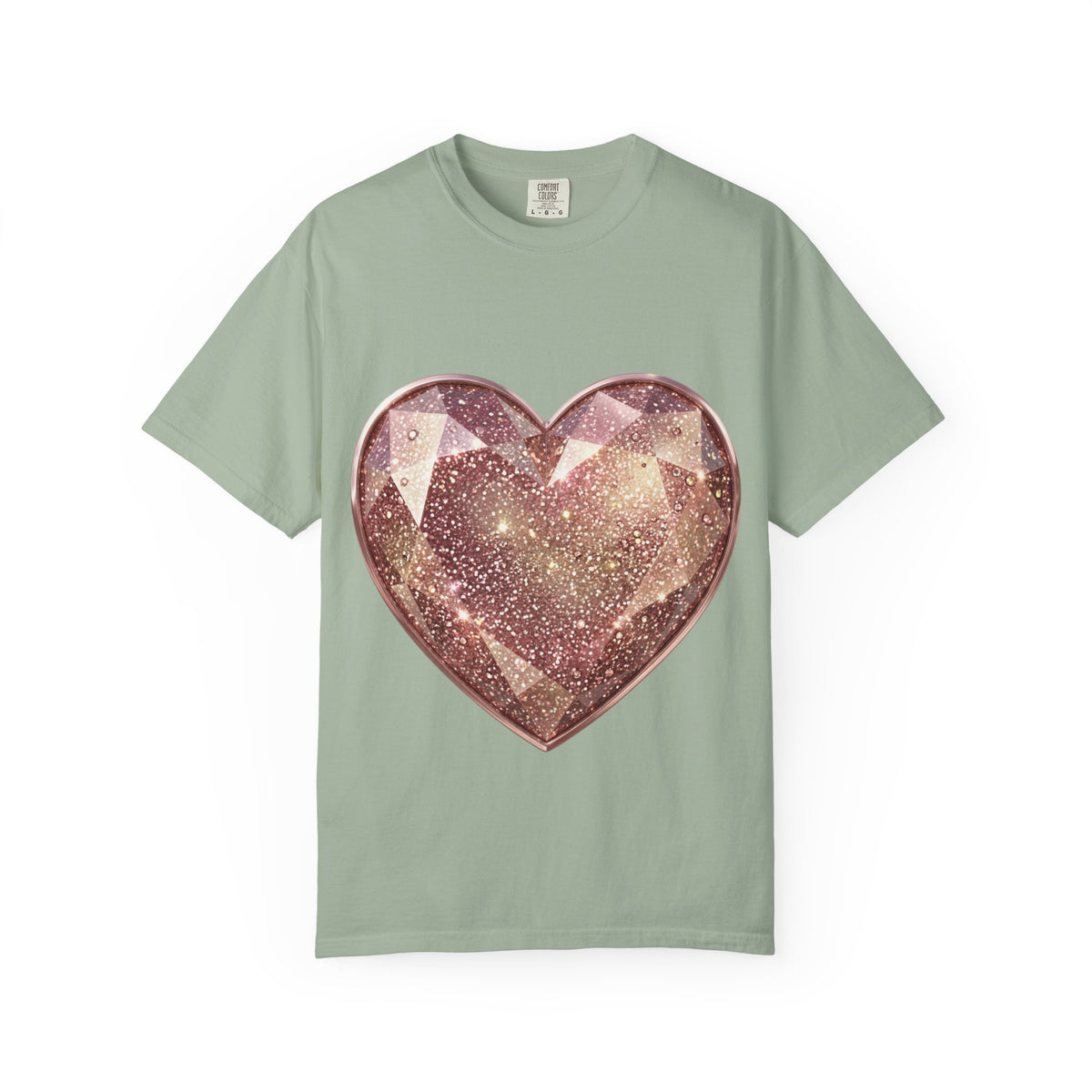 Glitter Gem Heart T-Shirt