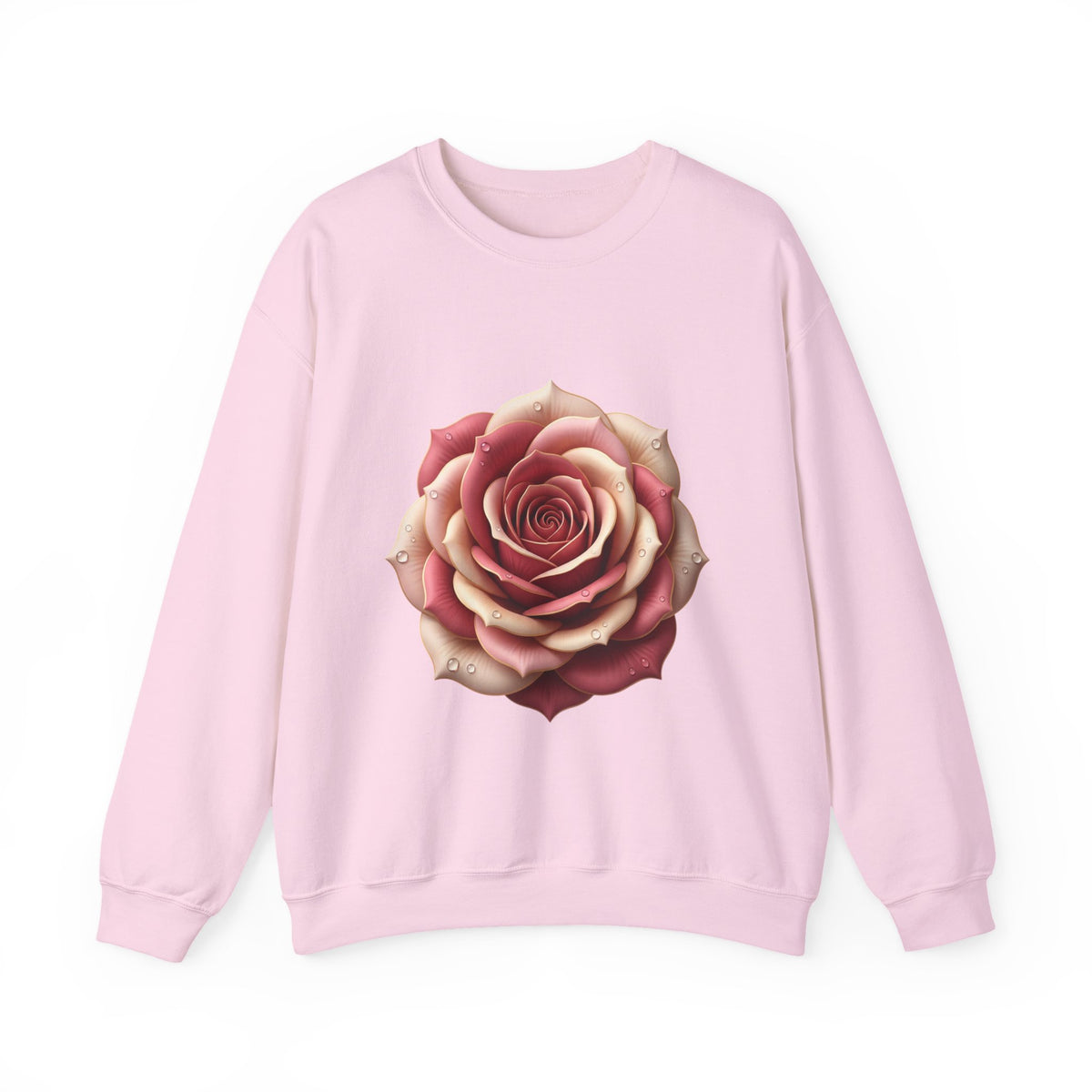 Rose Bloom Crewneck Sweatshirt